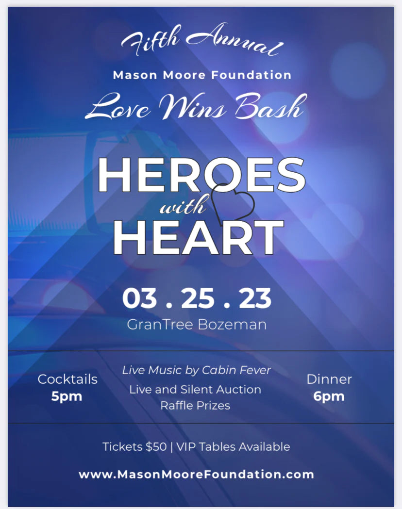 Love Wins Bash Tickets Available – Mason Moore Foundation