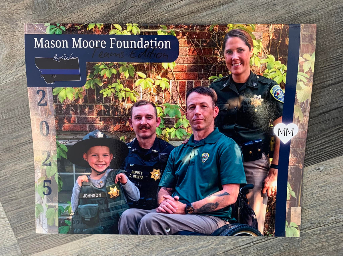 2025 Mason Moore Foundation calendar "Teams Edition" is Here!