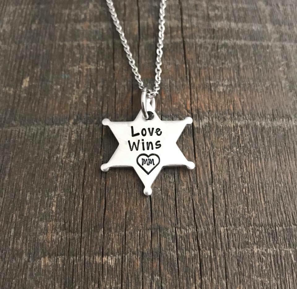 Love Wins Star Necklace