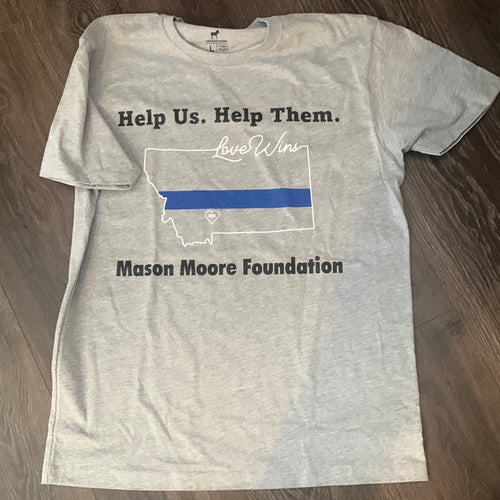 Help Us. Help Them T-shirts